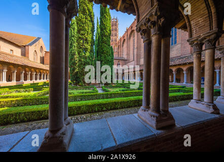 The Church of the Jacobins is a deconsecrated Roman Catholic church located in Toulouse, France. Stock Photo