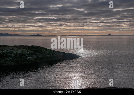 Coastal landscapes, Isle of Coll, Inner Hebrides, Scotland Stock Photo