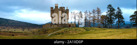 Braemar Castle. Aberdeenshire, Scotland, United Kingdom Stock Photo