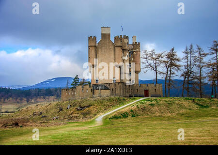 Braemar Castle. Aberdeenshire, Scotland, United Kingdom Stock Photo