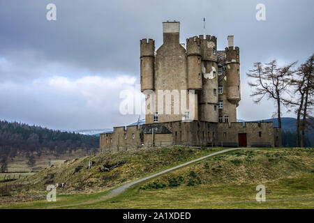 Braemar Castle. Aberdeenshire, Scotland, United Kingdom Stock Photo