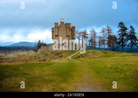 Braemar Castle. Aberdeenshire, Scotland, United Kingdom Stock Photo