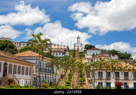 Serro, Minas Gerais, Brazil - January 31, 2016: Colonial city of Serro and its baroque architecture Stock Photo
