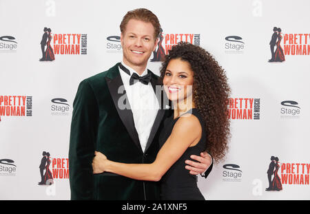 Patricia Meeden and Mark Seibert at Photocall to present the leading actors  of the musical Pretty