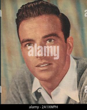Montgomery Clift (1920-1966), American stage and film actor in  The Search, Red River, From Here to Eternity. Stock Photo