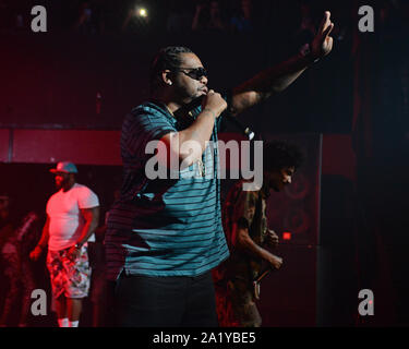 Fort Lauderdale FL, USA. 28th Sep, 2019. Wish Bone of Bone Thugs-n-Harmony performs at Revolution Live on September 28, 2019 in Fort Lauderdale, Florida. Credit: Mpi04/Media Punch/Alamy Live News Stock Photo