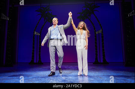 Hamburg, Germany. 29th Sep, 2019. Mark Seibert and Patricia Meeden, musical  performers, come to the European premiere of the musical Pretty Woman at  the Stage Theater an der Elbe. Credit: Georg Wendt/dpa/Alamy