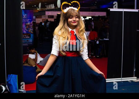 10/December/2017 - Comic-con exhibition and cosplay event held in Sri Lanka. Stock Photo