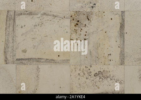 Stone texture tile background patchwork, brown. Brown tiles texture for background. Stock Photo