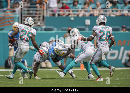 Miami, Florida, USA. 29th Sep, 2019. 13 Keenan Allen during the Miami Dolphins v Los Angeles Chargers on September 29, 2019 Credit: Dalton Hamm/ZUMA Wire/Alamy Live News Stock Photo