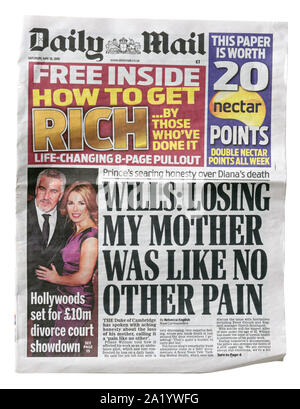 Princess diana headlines death hi-res stock photography and images