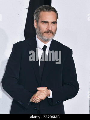 Los Angeles, USA. 29th Sep, 2019. Joaquim Phoenix attends the premiere of Warner Bros Pictures 'Joker' on September 28, 2019 in Hollywood, California Credit: Tsuni/USA/Alamy Live News Stock Photo