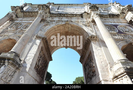 The Arch of Constantine, Rome - Italy Stock Photo