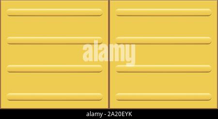 Yellow Tactile Paving seamless pattern Stock Vector