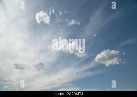 Clouds in blus ksy Stock Photo