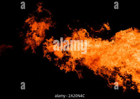 Great fire flame background Stock Photo - Alamy