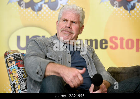 Berlin, Deutschland. 28th Sep, 2019. Ron Perlman at the 4th German Comic Con Berlin in Berlin. Berlin, 28.09.2019 | usage worldwide Credit: dpa/Alamy Live News Stock Photo