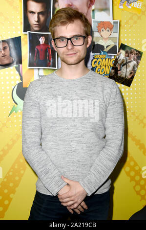 Berlin, Deutschland. 28th Sep, 2019. Christian Zeiger at the 4th German Comic Con Berlin in Berlin. Berlin, 28.09.2019 | usage worldwide Credit: dpa/Alamy Live News Stock Photo