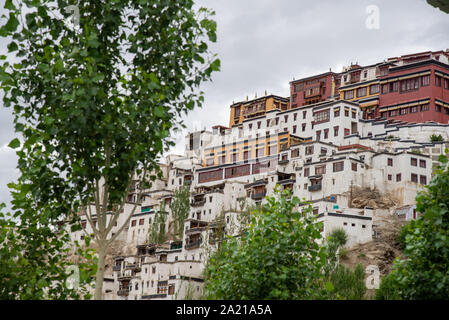 view at Thiksay monastery in Ladakh, India Stock Photo