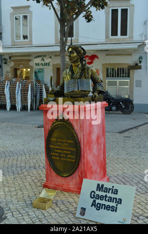 Festival of Living Statues in Albufeira, Portugal Stock Photo