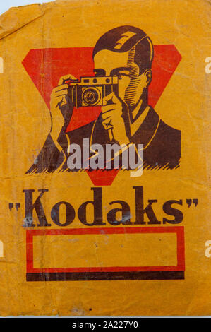 Film wallet Kodak Stock Photo