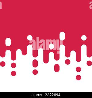 Abstract Rounded Lines Halftone Transition Vector Background Illustration Stock Vector