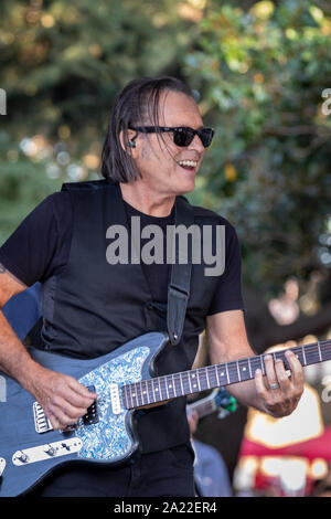 Sonoma, California. 28th September, 2019. Blues guitarist Roy Rogers ...