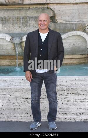 Italy, Rome, September 27, 2019 : Italian actor Luca Zingaretti attends the photocall of the movie 'Tuttaposto'   Photo © Fabio Mazzarella/Sintesi/Ala Stock Photo