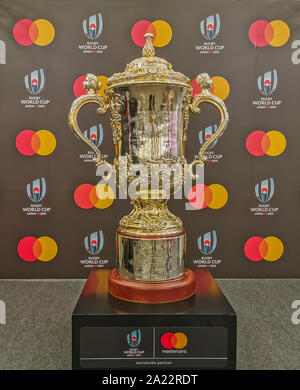 ATMOSPHERE OF A RUGBY WORLD CUP IN TOKYO Stock Photo