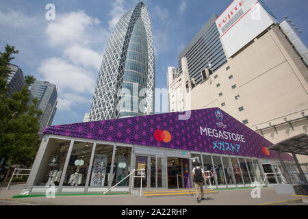 ATMOSPHERE OF A RUGBY WORLD CUP IN TOKYO Stock Photo