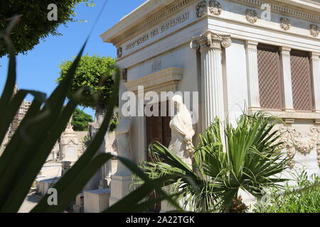 Alexandria, Egypt, Greek Orthodox cemetery Stock Photo