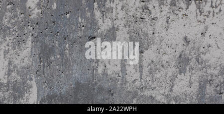 White wall, Close up texture of white concrete wall or grunge wall texture in panoramic view use for web design and wallpaper background Stock Photo