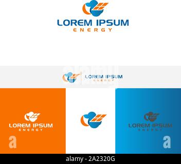 Color Sun cloud icon isolated on background. Modern flat pictogram, business, marketing, internet concept. Trendy Simple vector symbol for web site de Stock Vector