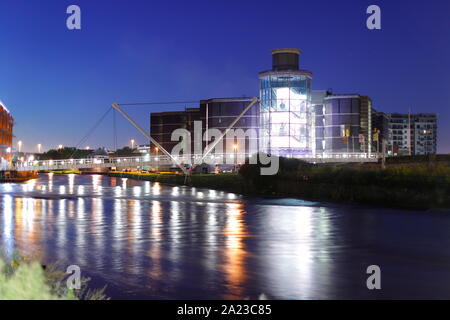 The Royal Armouries located at Leeds Dock in Leeds,West Yorkshire Stock Photo