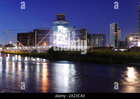 The Royal Armouries located at Leeds Dock in Leeds,West Yorkshire Stock Photo