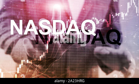 National Association of Securities Dealers Automated Quotation. NASDAQ Stock Photo