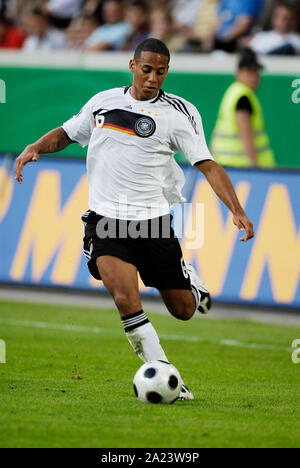 MSV Arena Duisburg Germany 8.9.2008, Football: international qualifier for the Under 21 European Championships 2009 , Germany vs Israel — Dennis AOGO (GER) Stock Photo