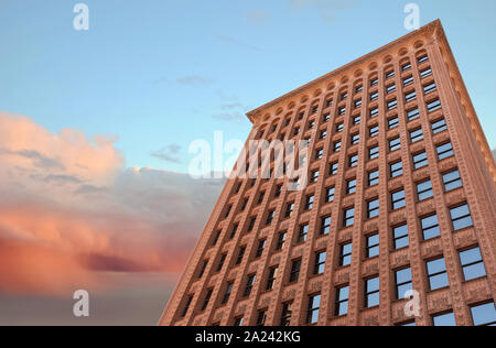 Prudential Guaranty Building in Buffalo downtown Stock Photo