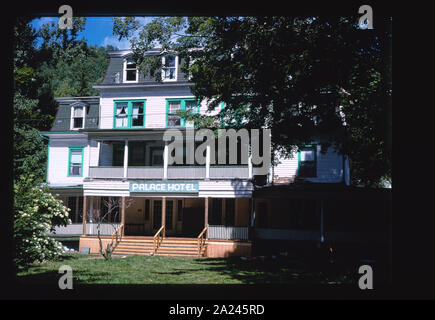 Palace Hotel, Fleischmanns, New York Stock Photo