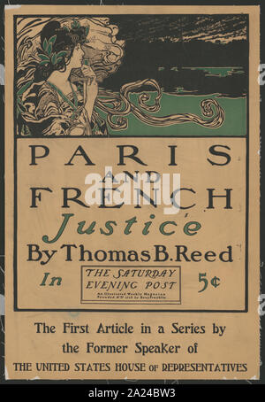Thomas B Reed Paris and French Justice by Thomas B. Reed in the Saturday Evening Post ...