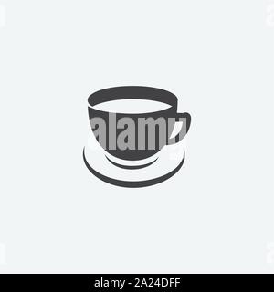 coffe logo icon vector illustration, coffe icon, coffee  Stock Vector