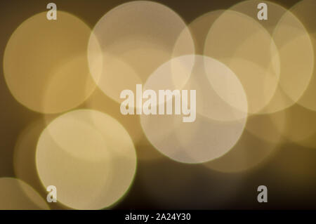 Colourful festive multi-colored circles . Defocused abstract multicolored bokeh lights background Stock Photo
