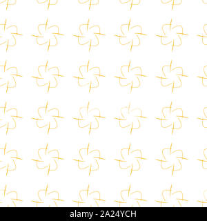 Simple seamless abstract pattern on a white background. Stock Photo