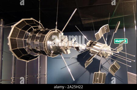 Elektron-1 and Elektron-2 artificial Earth satellites Stock Photo