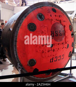 The descent module of the Soyuz-37 spacecraft Stock Photo - Alamy