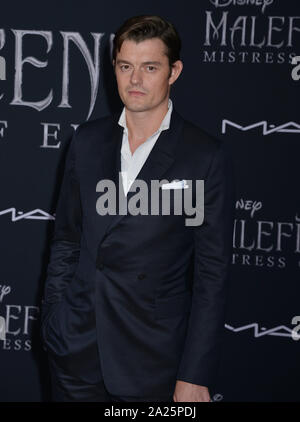 Sam Riley attending the premiere of