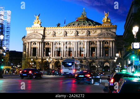 The Palais Garnier, was built from 1861 to 1875 for the Paris Opera Stock Photo