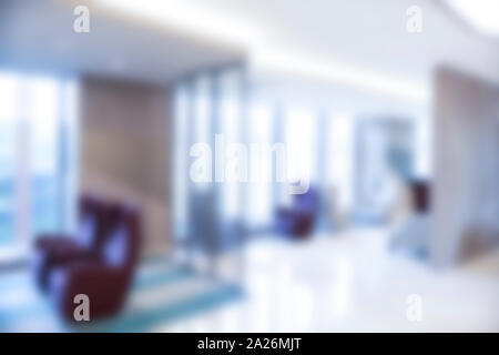 Abstract blur beautiful luxury hospital and clinic interior for background Stock Photo