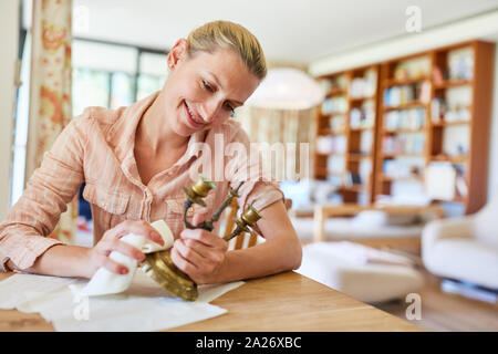 Brass candlestick hi-res stock photography and images - Alamy