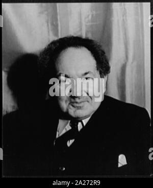 Portrait of Leopold Godowsky Stock Photo